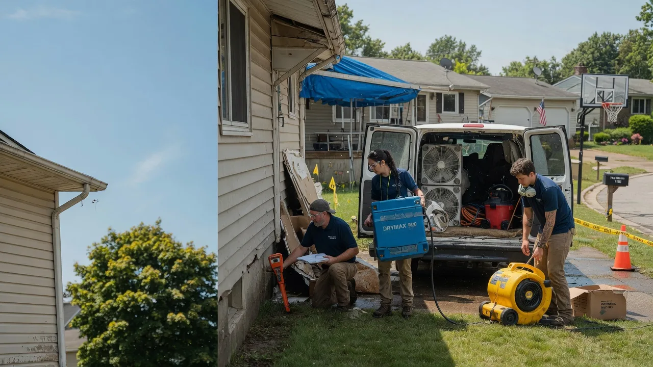Ceiling Leak Cleanup in Owatonna, MN near me
