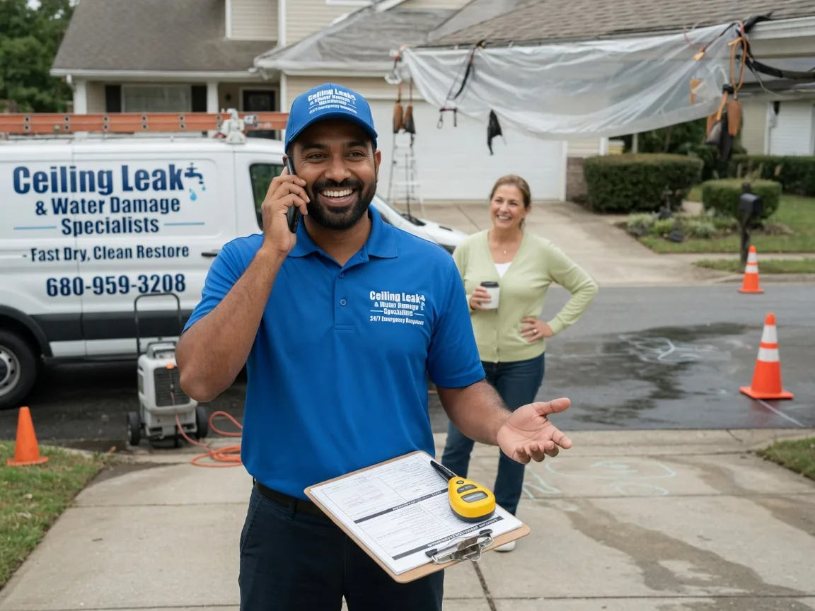 Ceiling Leak Cleanup Owatonna, MN FAQs